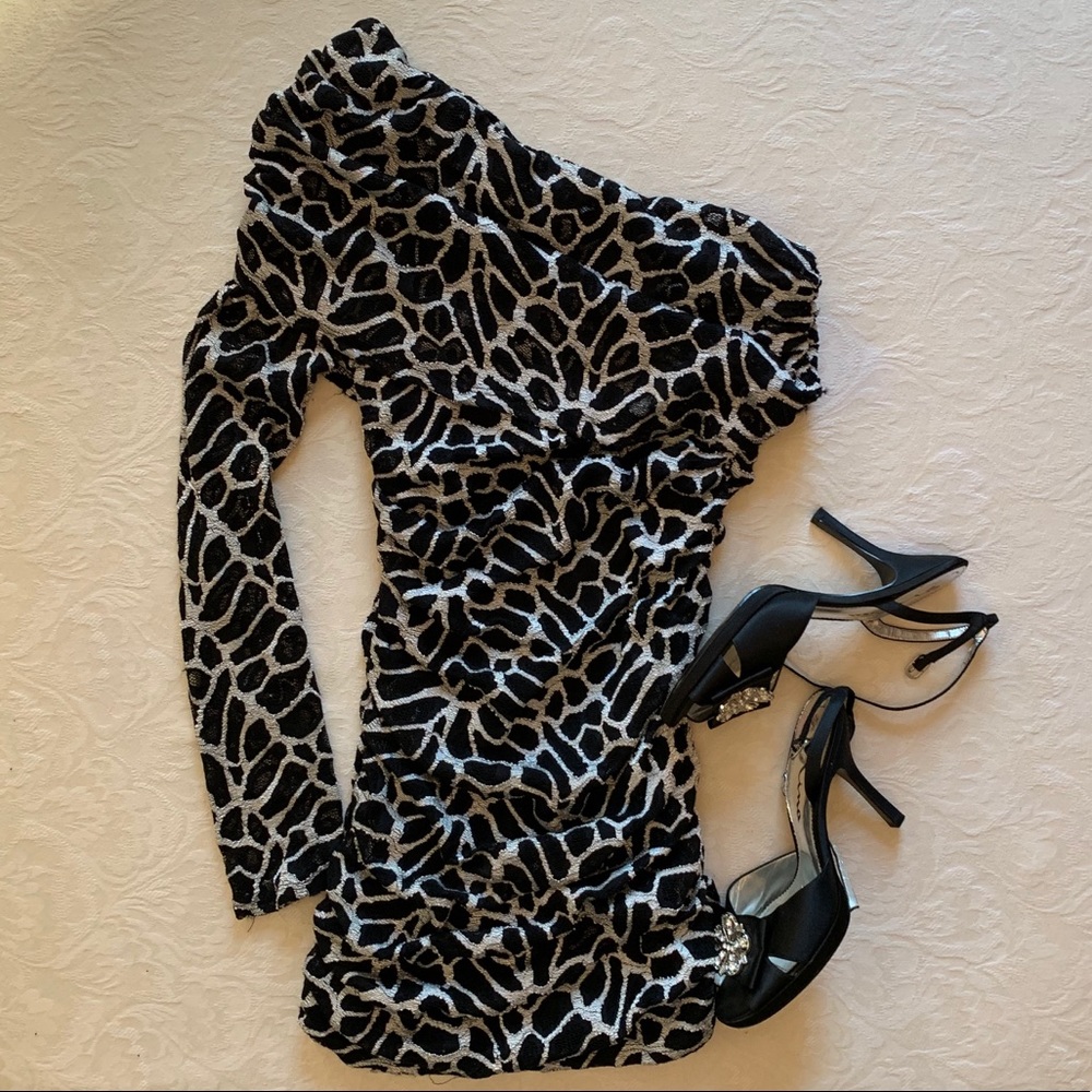 TRAC One Shoulder Party Dress